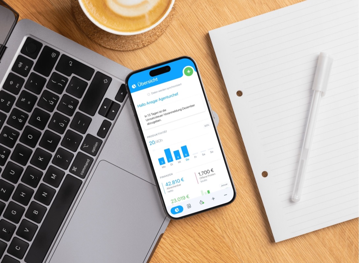 papierkram App auf dem Smartphone